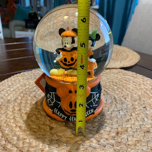 Disney Mickey and Minnie Halloween Snow Globe - Picture 7 of 7